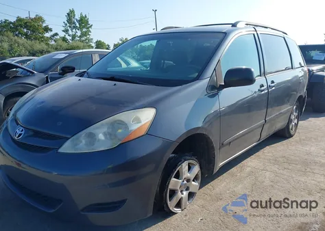 2008 Toyota Sienna Le из США, поврежденный, VIN 5TDZK23C68S139979